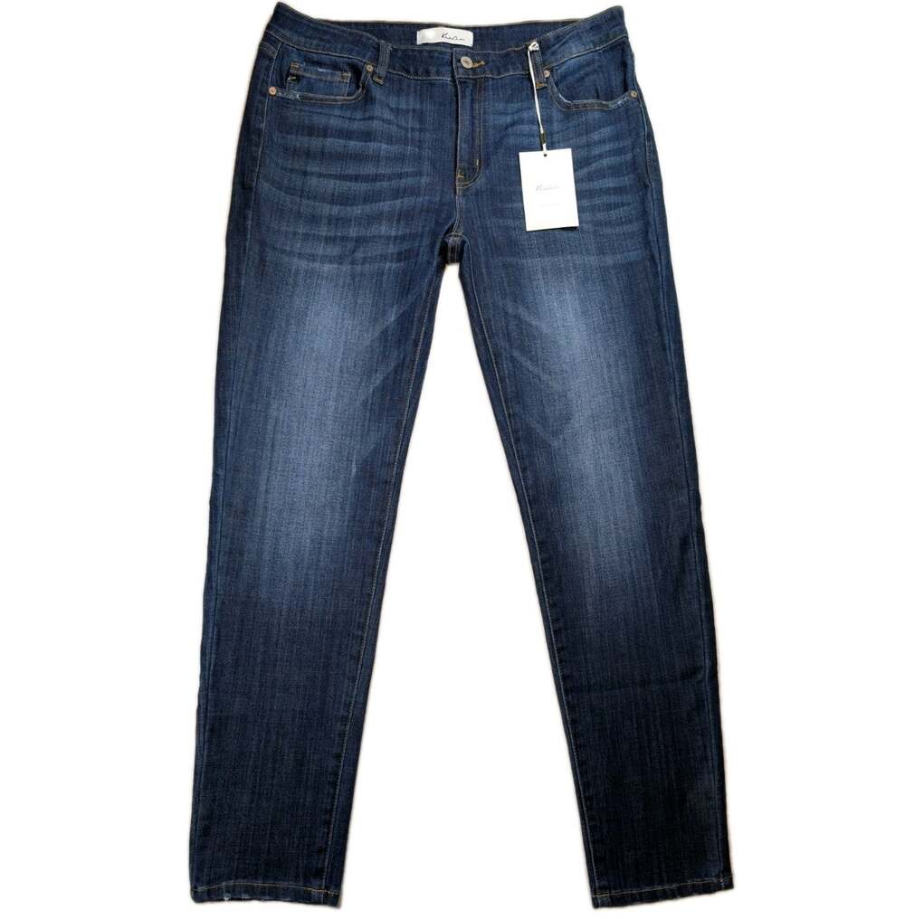 KanCan Estilo Skinny Straight Jeans Womens 15/31 Dark Wash NWT Soft Stretch
